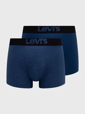 Levi's Bokserki (2-pack) męskie kolor niebieski 37149.0621-darkblueco