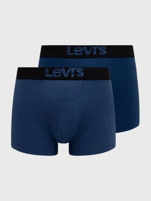 Levi's Bokserki (2-pack) męskie kolor niebieski 37149.0621-darkblueco