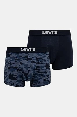 Levi's bokserki 2-pack męskie kolor niebieski 37149-1026