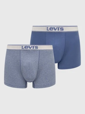 Zdjęcie produktu Levi's bokserki 2-pack męskie kolor niebieski