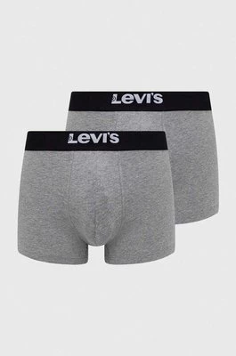 Levi's bokserki 2-pack męskie kolor szary 37149.0828-003