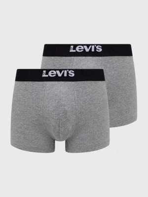 Levi's bokserki 2-pack męskie kolor szary 37149.0828-003