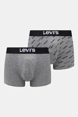 Levi's bokserki 2-pack męskie kolor szary 37149-0938