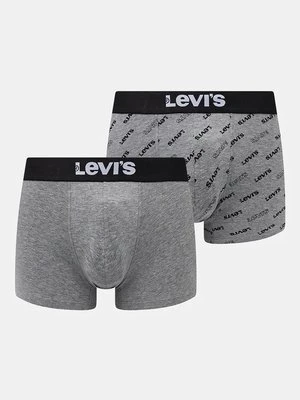 Levi's bokserki 2-pack męskie kolor szary 37149-0938