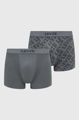 Levi's bokserki 2-pack męskie kolor szary