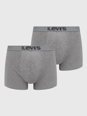 Levi's bokserki (2-pack) męskie kolor szary