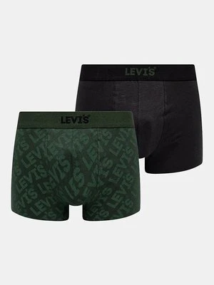 Levi's bokserki 2-pack męskie kolor zielony 37149-1011