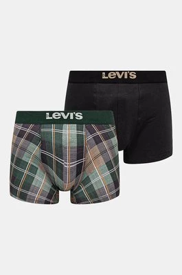 Levi's bokserki 2-pack męskie kolor zielony 37149-1021