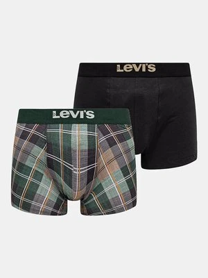 Levi's bokserki 2-pack męskie kolor zielony 37149-1021