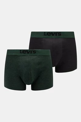 Levi's bokserki 2-pack męskie kolor zielony 37149-1023