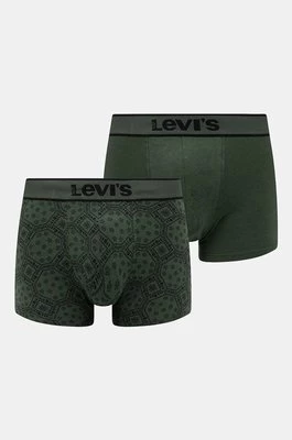 Levi's bokserki 2-pack męskie kolor zielony 37149-1032