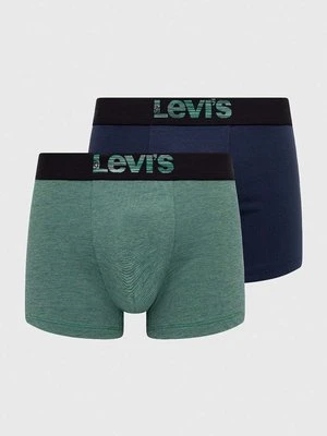 Levi's bokserki 2-pack męskie kolor zielony