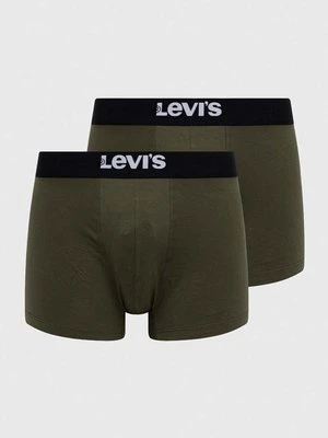 Levi's bokserki 2-pack męskie kolor zielony