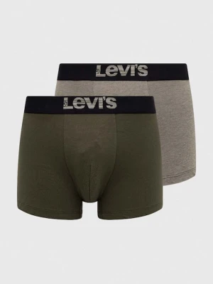 Levi's bokserki 2-pack męskie kolor zielony