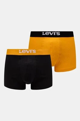 Levi's bokserki 2-pack męskie kolor żółty 37149-1006