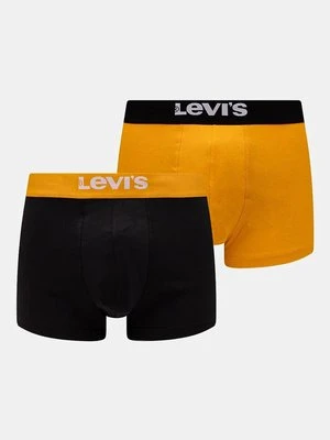 Levi's bokserki 2-pack męskie kolor żółty 37149-1006