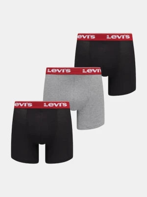 Levi's bokserki 3-pack kolor czerwony 37149-1203