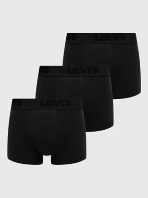 Levi's Bokserki (3-pack) męskie kolor czarny 37149.0296-black