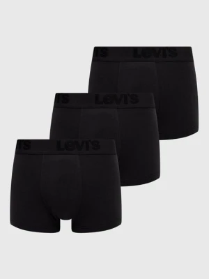 Levi's Bokserki (3-pack) męskie kolor czarny 37149.0296-black