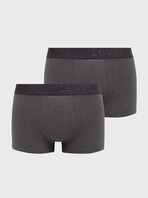 Levi's Bokserki (3-pack) męskie kolor szary 37149.0423-greymelang