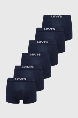Levi's bokserki 6-pack męskie kolor granatowy