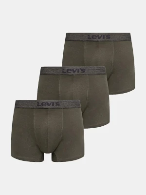 Levi's bokserki męskie 3-pack zielony