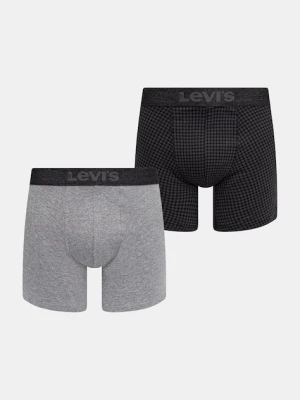 Levi's bokserki męskie bawełniane z elastanem 2-pack