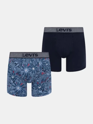 Levi's bokserki męskie bawełniane z elastanem 2-pack