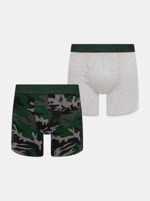 Levi's bokserki męskie bawełniane z elastanem 2-pack