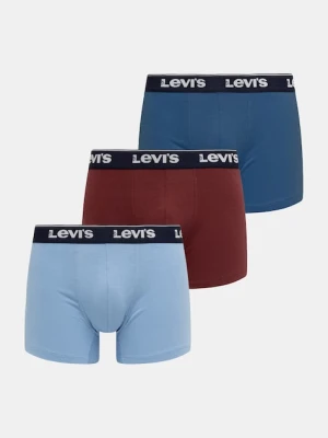 Levi's bokserki męskie bawełniane z elastanem 3-pack