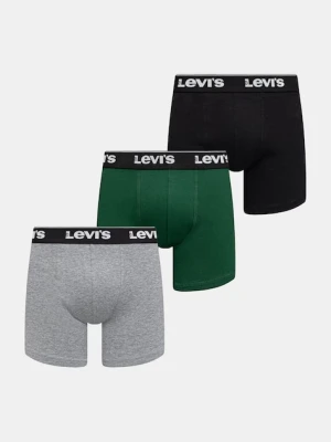 Levi's bokserki męskie bawełniane z elastanem 3-pack