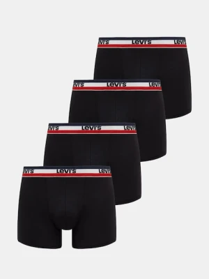 Levi's bokserki męskie bawełniane z elastanem 4-pack