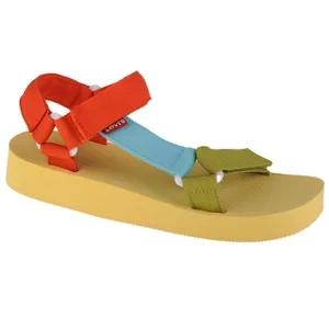 Levi's Cadys Low Sandal 233029-109-70, Damskie, Żółte, sandały, tkanina, rozmiar: 40 Levis