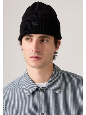Levi's Czapka beanie w kolorze czarnym rozmiar: onesize