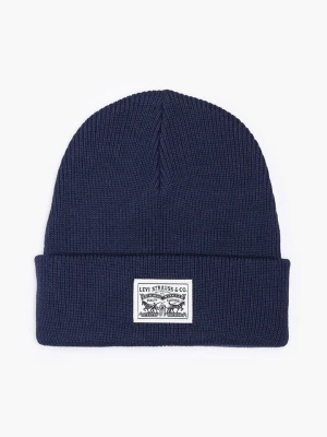 Levi's Czapka beanie w kolorze granatowym rozmiar: onesize