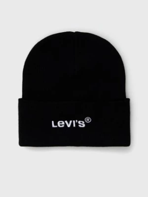 Levi's Czapka kolor czarny D5548.0006-59