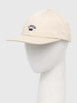 Levi's czapka z daszkiem bawełniana
