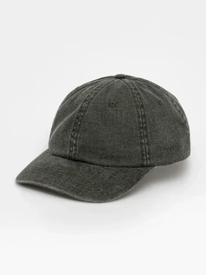 Levi's czapka z daszkiem bawełniana kolor zielony gładka D7589-0025
