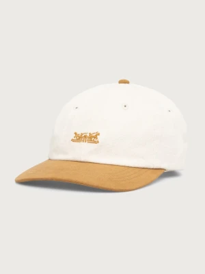 Levi's czapka z daszkiem męska z bawełną ROCKRIDGE DAD beżowy