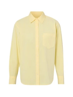 Levi's Damska bluzka koszulowa Kobiety Bawełna żółty jednolity,