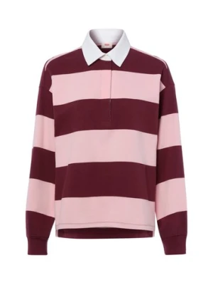 Levi's Damska koszulka polo Kobiety Bawełna czerwony|różowy,