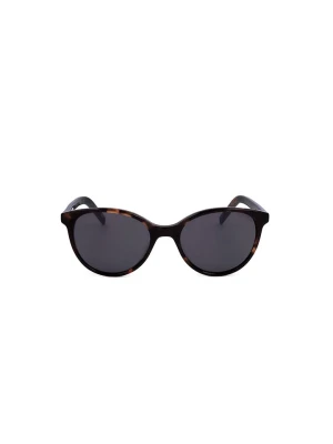 Levi's Damskie okulary przeciwsłoneczne w kolorze brązowo-granatowym rozmiar: 49