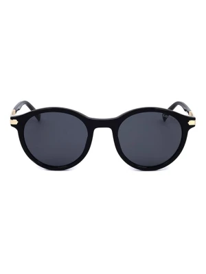 Levi's Damskie okulary przeciwsłoneczne w kolorze czarno-granatowym rozmiar: 51
