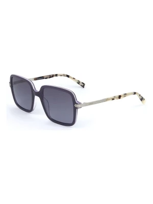Levi's Damskie okulary przeciwsłoneczne w kolorze srebrno-granatowym rozmiar: 54