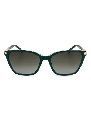 Levi's Damskie okulary przeciwsłoneczne w kolorze złoto-ciemnozielono-czarnym rozmiar: 55