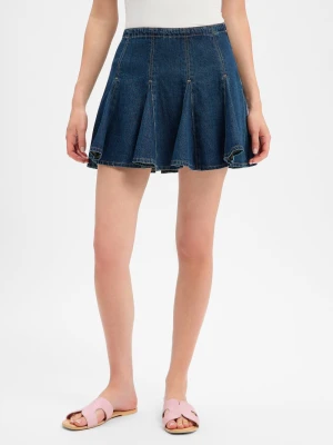 Levi's Dżinsowa spódnica damska Kobiety Bawełna niebieski,