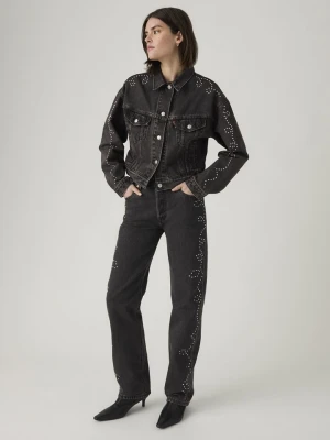 Levi's Dżinsy "501 '90S" - Regular fit - w kolorze antracytowym rozmiar: W32 / L30