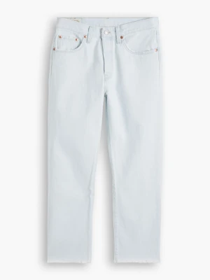 Levi's Dżinsy "501® Crop" - Regular fit - w kolorze błękitnym rozmiar: W24/L28
