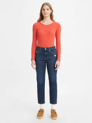 Levi's Dżinsy "501® Crop" - Regular fit - w kolorze granatowym rozmiar: W24 / L26