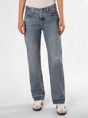 Levi's Dżinsy - 501 Kobiety Bawełna niebieski jednolity,